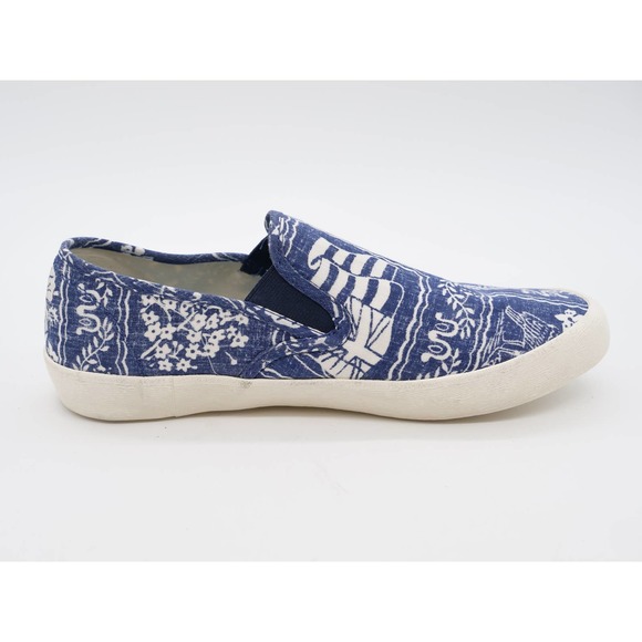 Seavees Slip On Shoes Mens 8 Reyn Spooner Baja Blue Casual Low Top Sneaker - Picture 3 of 11